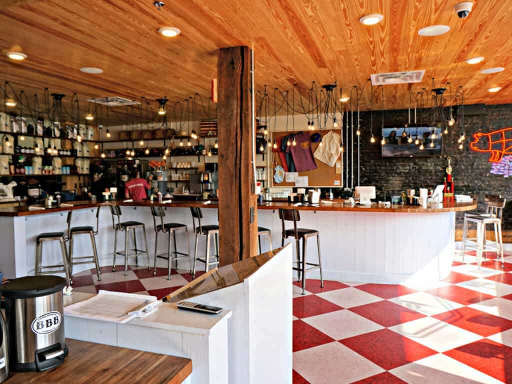 inside Big Bad Breakfast