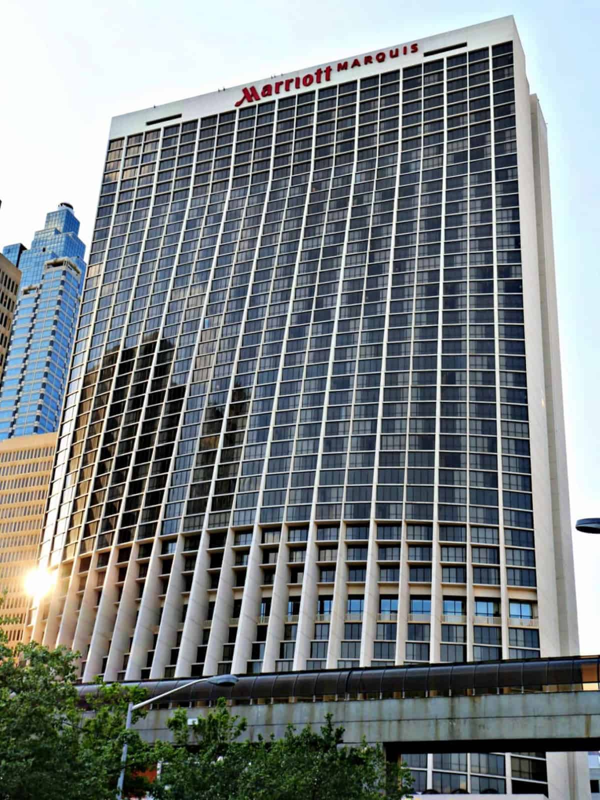 The Atlanta Marriott Marquis #Atlanta #Marriott The Atlanta Marriott Marquis hotel in Atlanta.