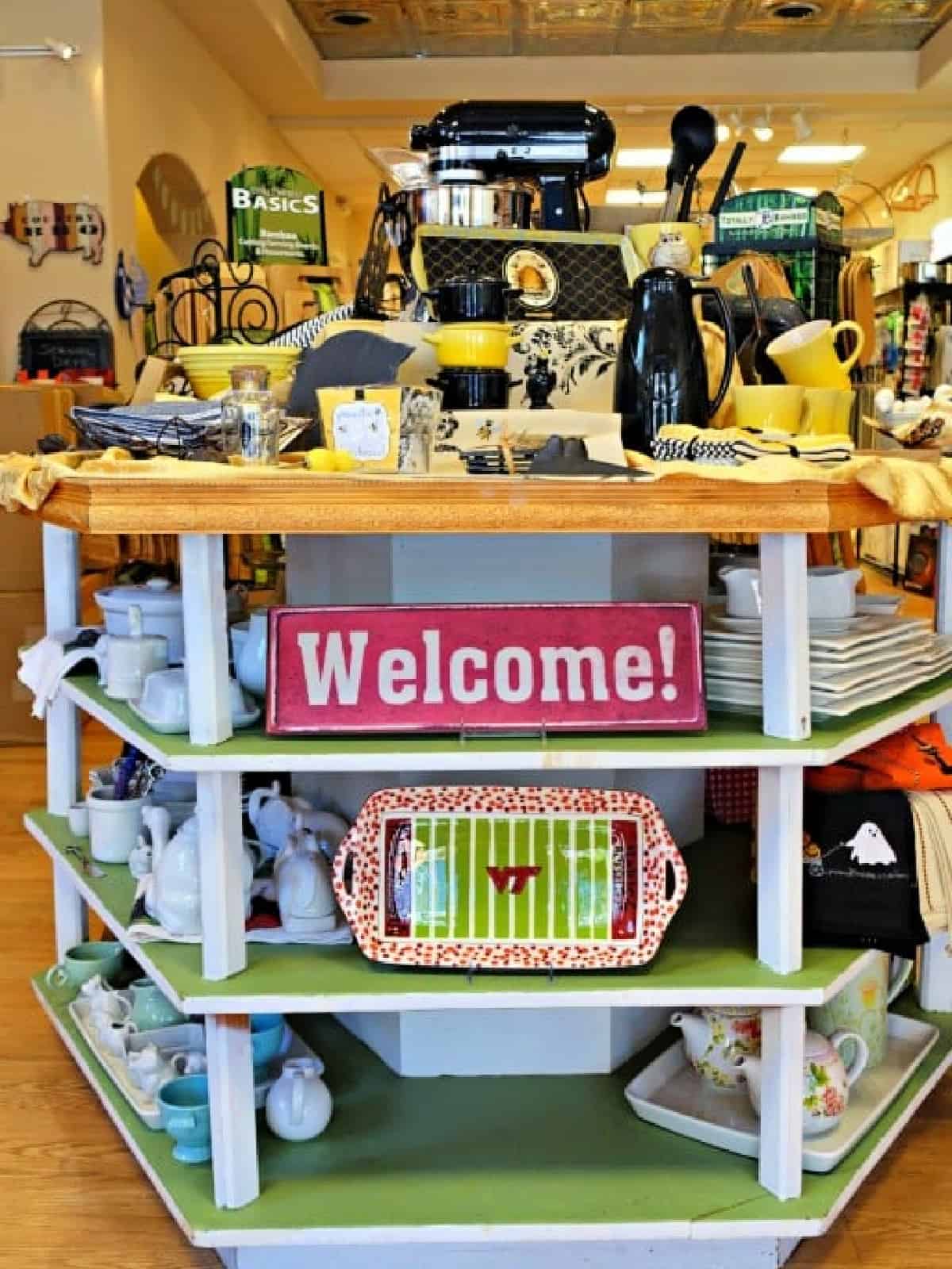 Merchandise for sale.