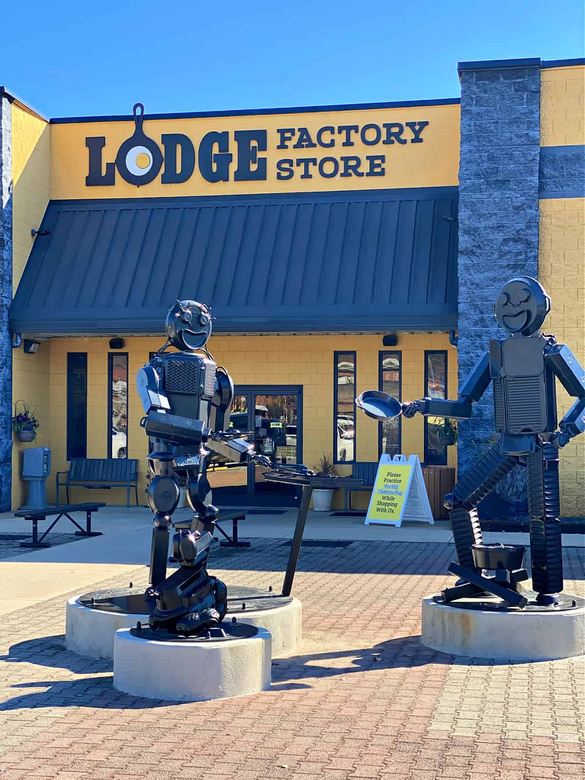 Lodge Cast Iron Factory Store in South Pittsburgh, Tennessee.