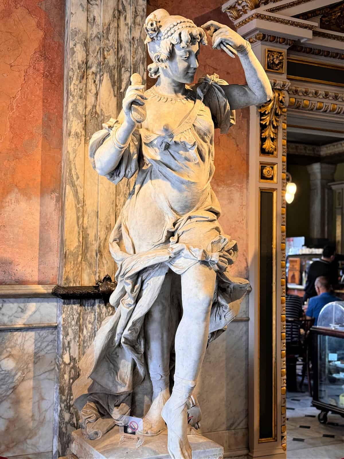Statue of a muse.